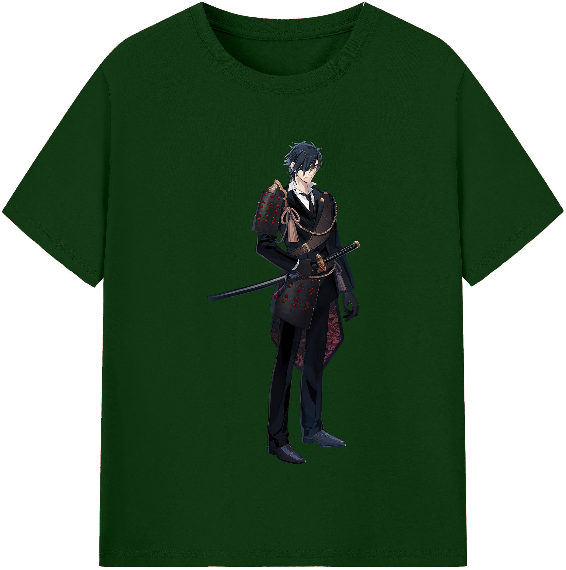 （画像用） 刀剣乱舞 Touken Ranbu 綿100％半袖Tシャツ（フロントプリント）